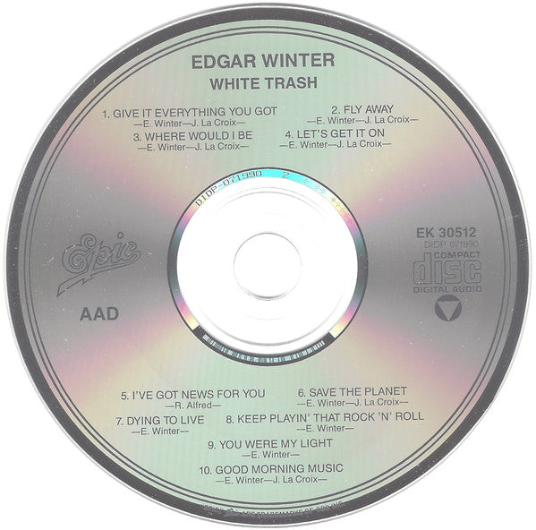Edgar Winter's White Trash - Edgar Winter's White Trash (CD) Image