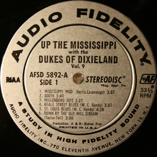 Dukes Of Dixieland, The - Up The Mississippi With The Dukes Of Dixieland Vol. 9 (Vinyl) Image
