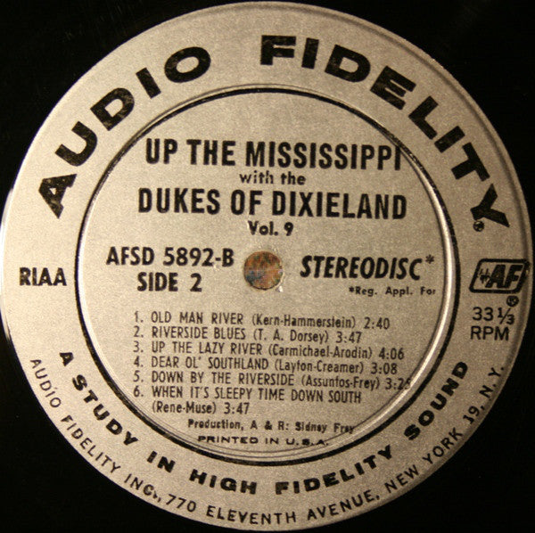 Dukes Of Dixieland, The - Up The Mississippi With The Dukes Of Dixieland Vol. 9 (Vinyl) Image