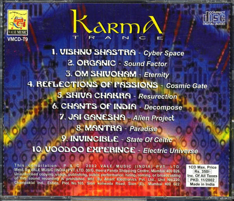 Various - Karma Trance (CD) Image