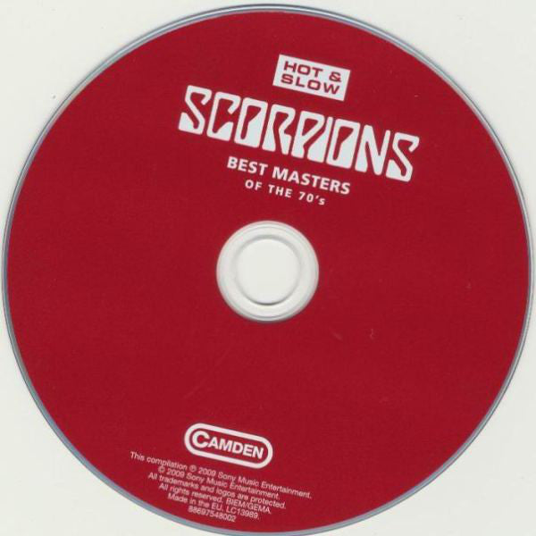 Scorpions - Hot & Slow (Best Masters Of The 70Â´s) (CD) Image