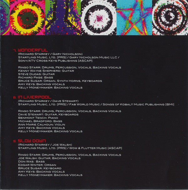 Ringo Starr - Ringo 2012 (CD) Image