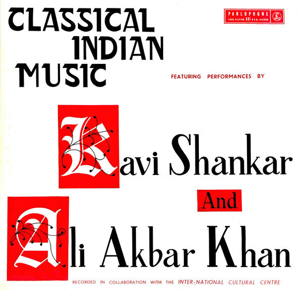 Ravi Shankar And Ali Akbar Khan - Classical Indian Music (Vinyl) Image