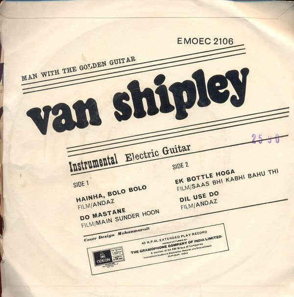 Van Shipley - Man With The Golden Guitar (45-RPM) Image