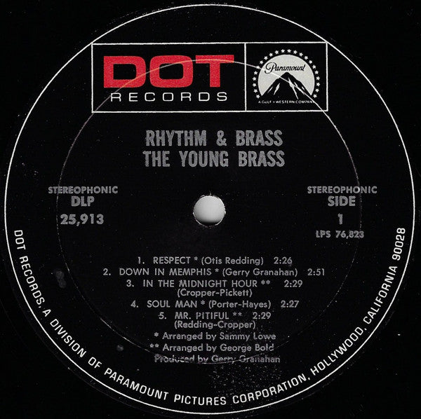 Young Brass, The - Rhythm & Brass (Vinyl) Image