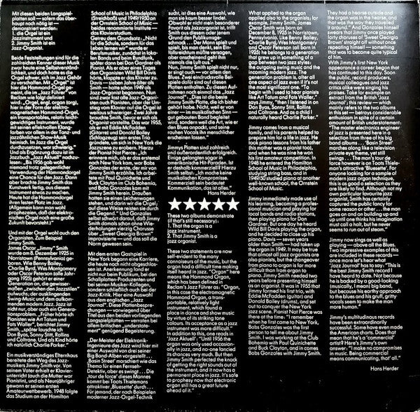 Jimmy Smith - Jazz-History, Vol. 1 (Vinyl) (2 LP) Image