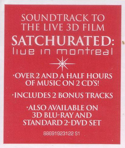 Joe Satriani - Satchurated: Live In Montreal (CD) (2 CD) Image