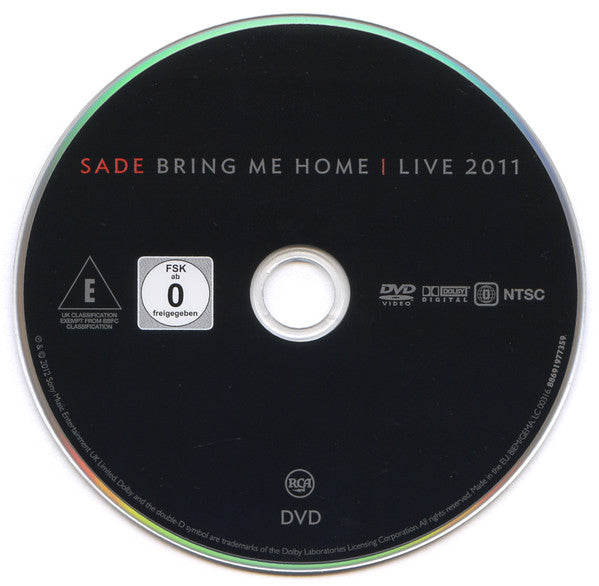 Sade - Bring Me Home | Live 2011 (CD) (2 CD) Image