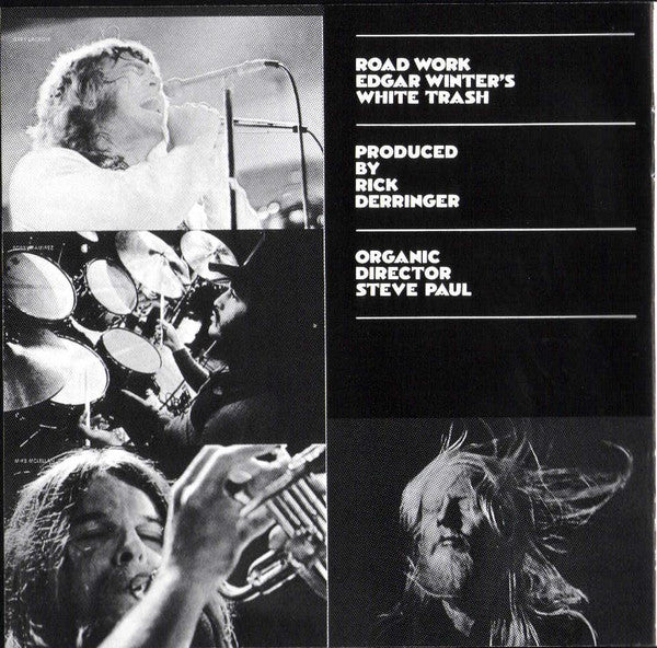 Edgar Winter's White Trash ,Featuring Jerry LaCroix, Rick Derringer, Johnny Winter - Roadwork (CD) Image