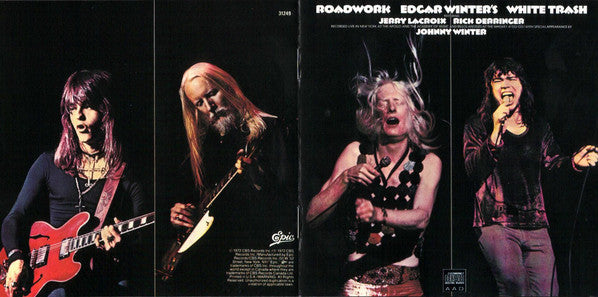 Edgar Winter's White Trash ,Featuring Jerry LaCroix, Rick Derringer, Johnny Winter - Roadwork (CD) Image