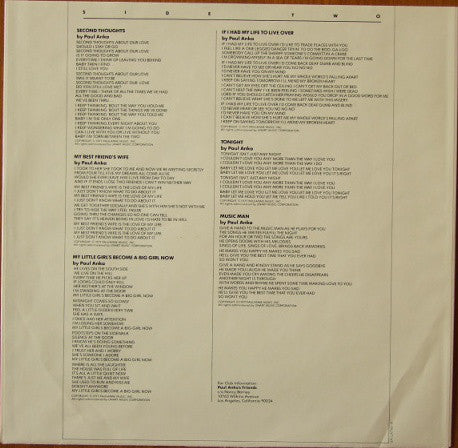 Paul Anka - The Music Man (Vinyl) Image