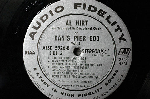 Al Hirt - Swingin' Dixie! (At Dan's Pier 600 In New Orleans) Vol. 3 (Vinyl) Image