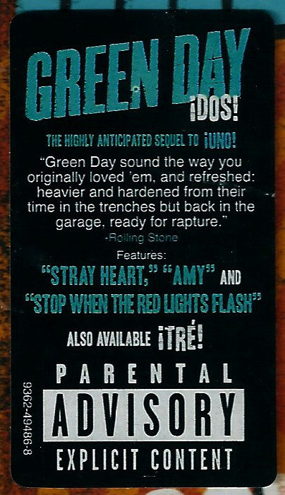 Green Day - Â¡DOS! (CD) Image