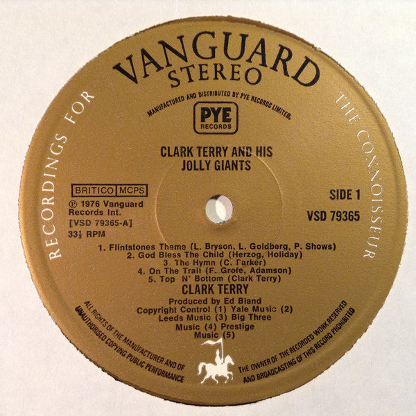 Clark Terry And His Jolly Giants - Clark Terry And His Jolly Giants (Vinyl) Image
