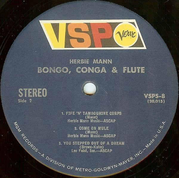 Herbie Mann - Bongo Conga & Flute (Vinyl) Image