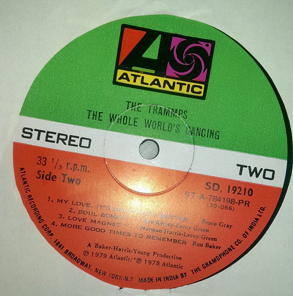 Trammps, The - The Whole World's Dancing (Vinyl) Image