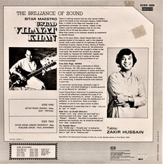 Vilayat Khan - The Brilliance Of Sound (Vinyl) Image