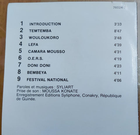 Bembeya Jazz National - LIVE 10 Ans De SuccÃ¨s (CD) Image