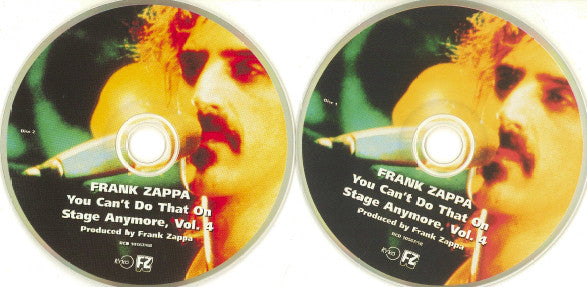 Frank Zappa - You Can't Do That On Stage Anymore Vol. 4 (CD) (2 CD) Image
