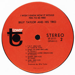 Billy Taylor - I Wish I Knew How It Would Feel To Be Free (Vinyl) Image