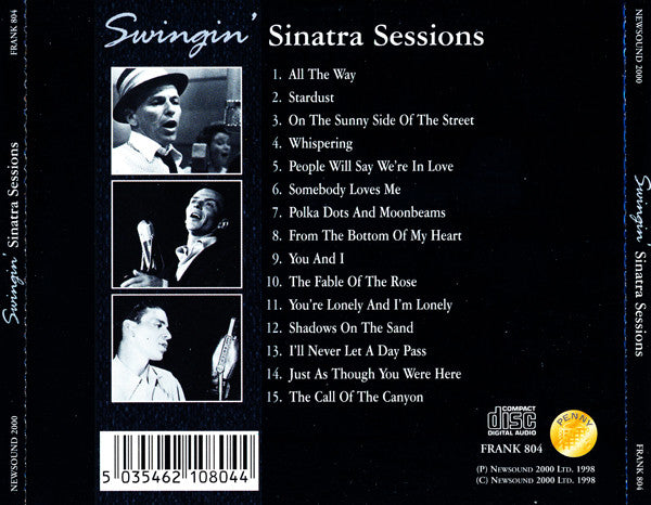 Frank Sinatra - Swingin' Sinatra Sessions (CD) Image