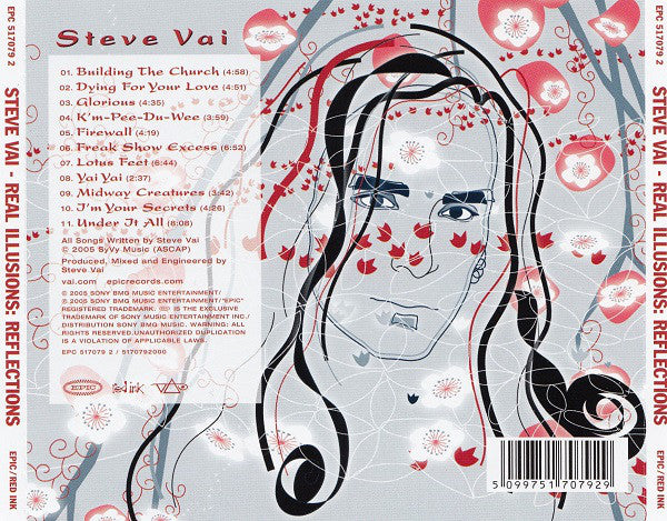 Steve Vai - Real Illusions: Reflections (CD) Image