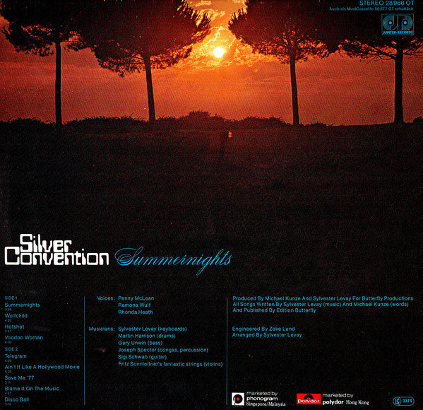 Silver Convention - Summernights (Vinyl) Image