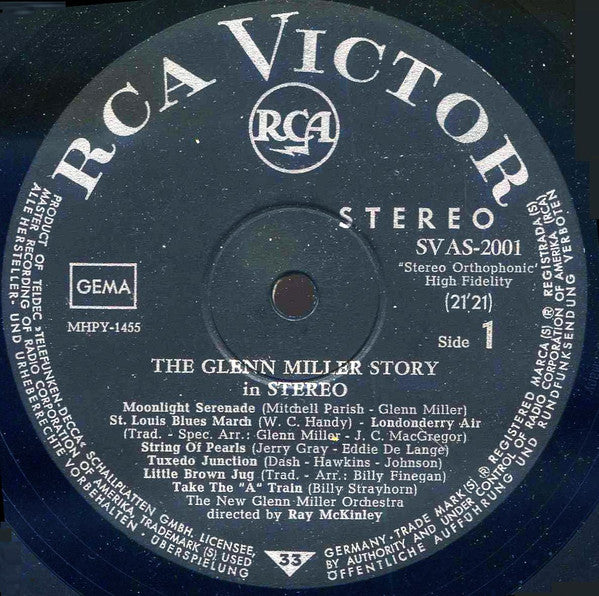 New Glenn Miller Orchestra, The Under The Direction Of Ray McKinley - The New Glenn Miller Orchestra Under The Direction Of Ray McKinley (Vinyl) Image