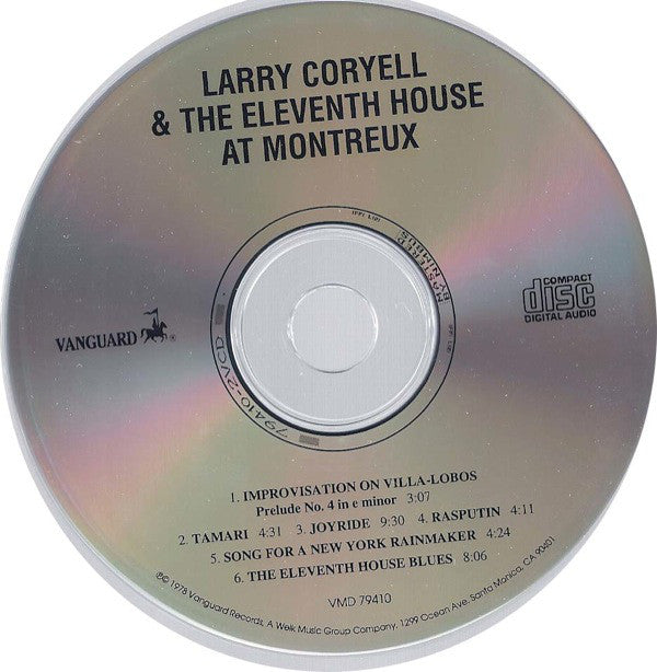 Larry Coryell & Eleventh House, The - At Montreux (CD) Image