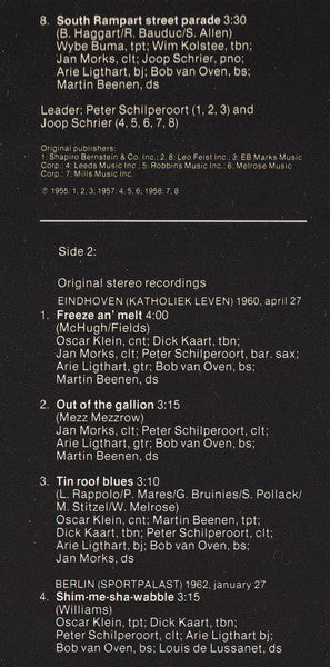 Dutch Swing College Band, The - D.S.C. On Tour (Vinyl) Image