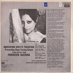 Parween Sultana - Innovation Greets Tradition - Presenting Raga Sarang Kauns - A New Melody From Parween Sultana (Vinyl) Image