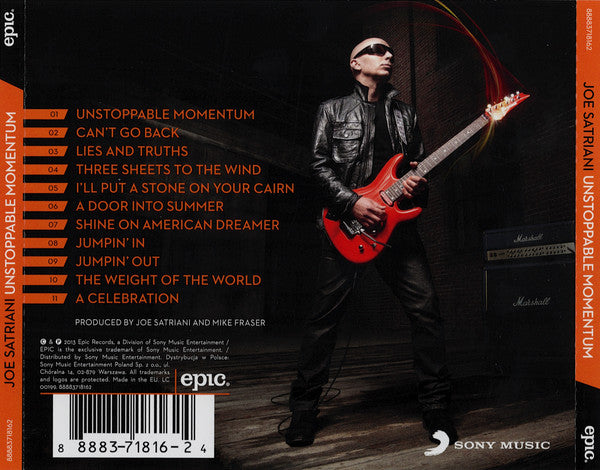 Joe Satriani - Unstoppable Momentum (CD) Image