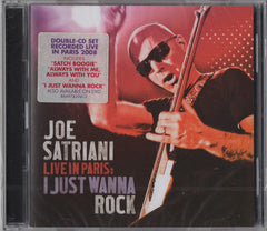 Joe Satriani - Live In Paris: I Just Wanna Rock (CD) (2 CD) Image