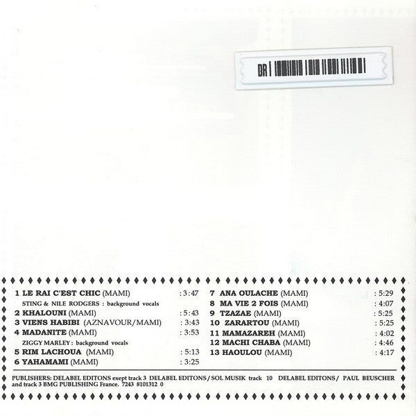 Cheb Mami - Dellali (CD) Image