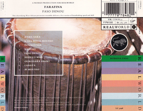 Farafina - Faso Denou (CD) Image