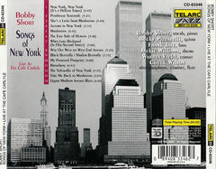 Bobby Short - Songs Of New York - Live At The Cafe Carlyle (CD) Image