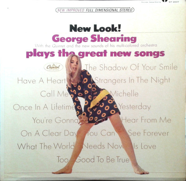 George Shearing With George Shearing Quintet, The And The New Sounds Of George Shearing Orchestra, The - New Look! (Vinyl) Image