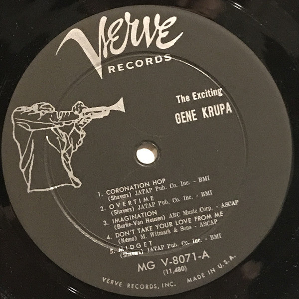 Gene Krupa - The Exciting Gene Krupa (Vinyl) Image