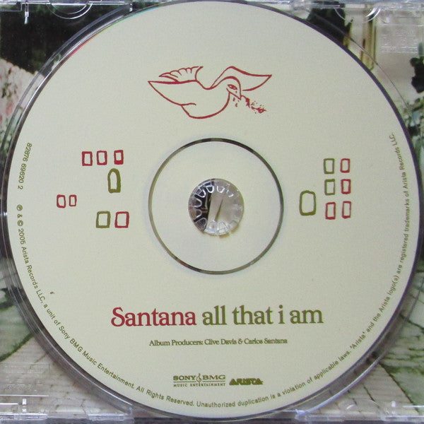 Santana - All That I Am (CD) Image