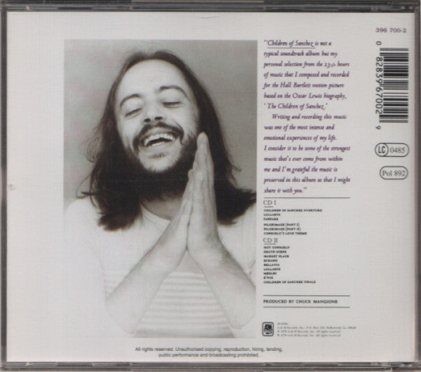 Chuck Mangione - Children Of Sanchez (CD) (2 CD) Image