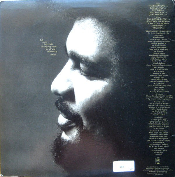 George Duke - Reach For It (Vinyl) Image