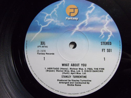 Stanley Turrentine - What About You! (Vinyl) Image