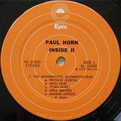 Paul Horn - Inside II (Vinyl) Image