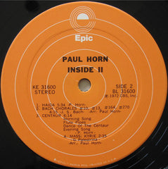 Paul Horn - Inside II (Vinyl) Image