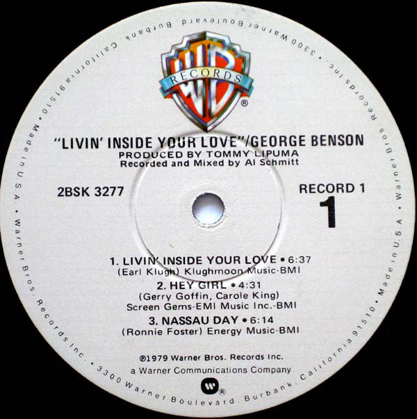George Benson - Livin' Inside Your Love (Vinyl) (2 LP) Image