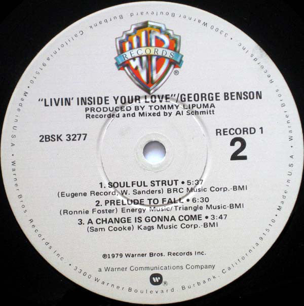 George Benson - Livin' Inside Your Love (Vinyl) (2 LP) Image