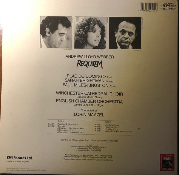 Andrew Lloyd Webber - Requiem (Vinyl) Image