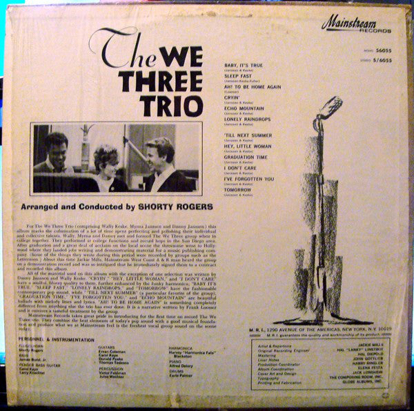We Three Trio, The - The We Three Trio (Vinyl) Image