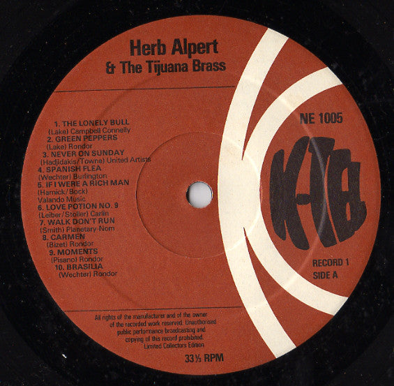 Herb Alpert & The Tijuana Brass - 40 Greatest (Vinyl) (2 LP) Image