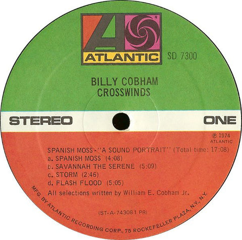 Billy Cobham - Crosswinds (Vinyl) Image